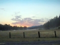Sunset over the Teanaway Valley